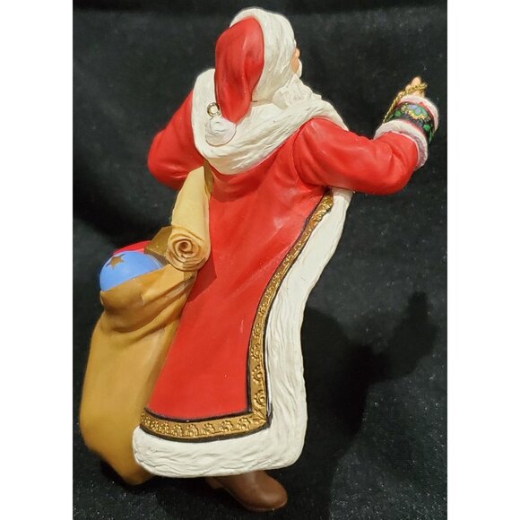 HALLMARK Night Before Christmas SANTA CLAUS Keepsake Ornament MISSING panda 2001 - Picture 10 of 11